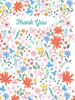 Thank You Floral