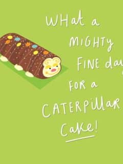 Caterpillar Cake